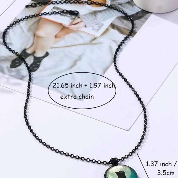 Black Cat Pendant 🐈‍⬛ - Picture 7 of 8